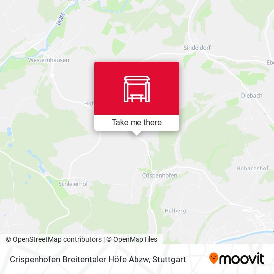 Crispenhofen Breitentaler Höfe Abzw map