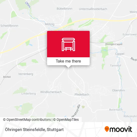 Карта Öhringen Steinsfeldle