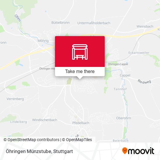 Карта Öhringen Münzstube