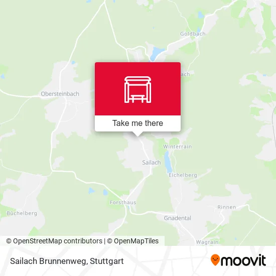 Карта Sailach Brunnenweg