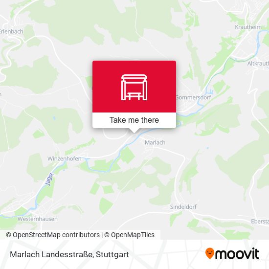 Карта Marlach Landesstraße