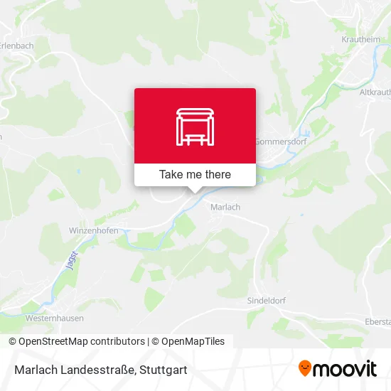 Карта Marlach Landesstraße