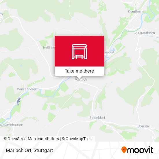 Карта Marlach Ort
