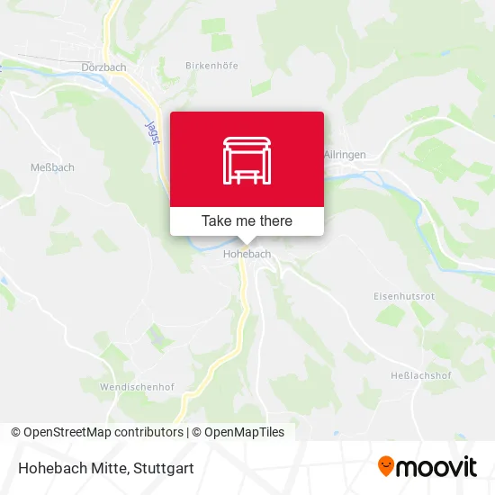 Карта Hohebach Mitte
