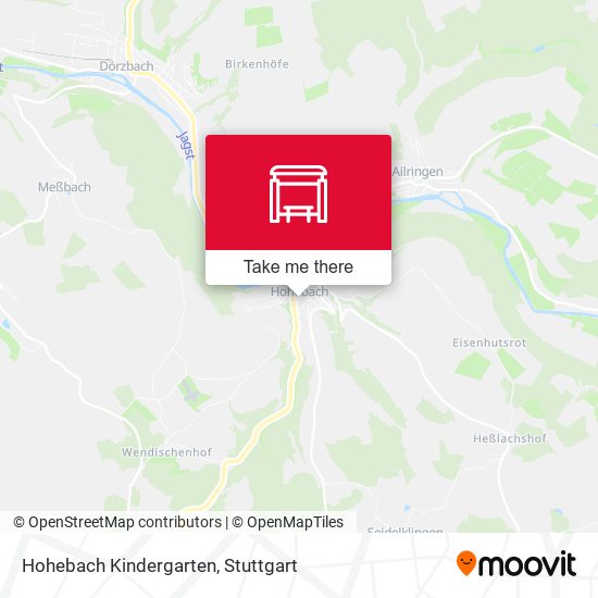 Hohebach Kindergarten map
