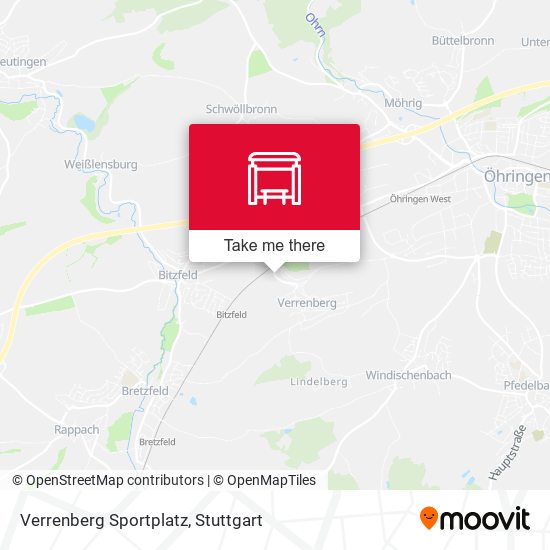 Verrenberg Sportplatz map
