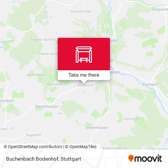 Карта Buchenbach Bodenhof