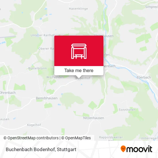 Карта Buchenbach Bodenhof