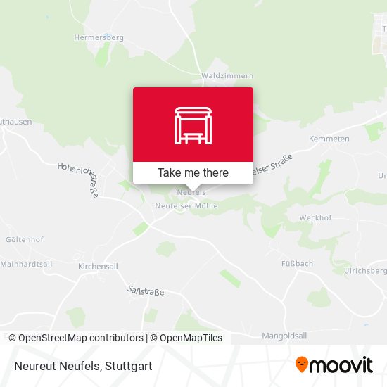 Карта Neureut Neufels