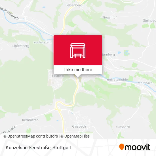Карта Künzelsau Seestraße