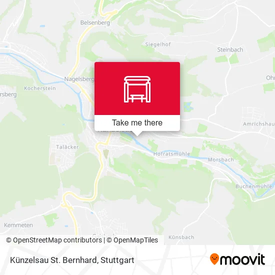 Карта Künzelsau St. Bernhard