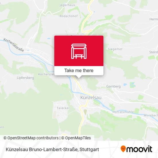 Карта Künzelsau Bruno-Lambert-Straße