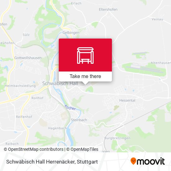 Schwäbisch Hall Herrenäcker map