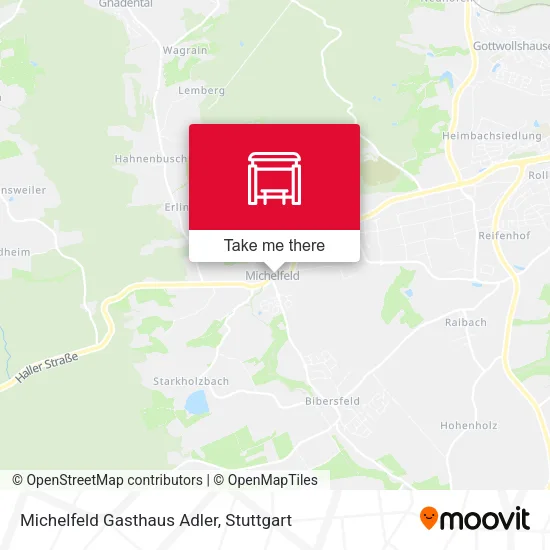 Карта Michelfeld Gasthaus Adler
