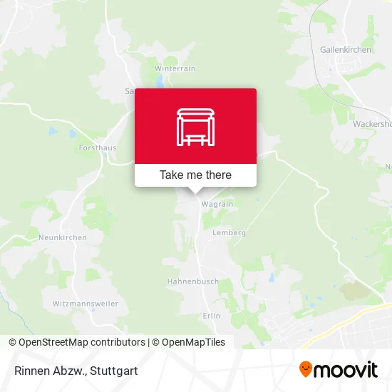 Карта Rinnen Abzw.