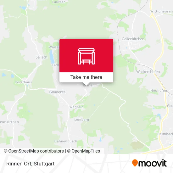 Карта Rinnen Ort