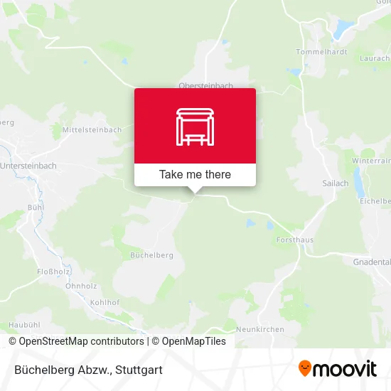 Карта Büchelberg Abzw.