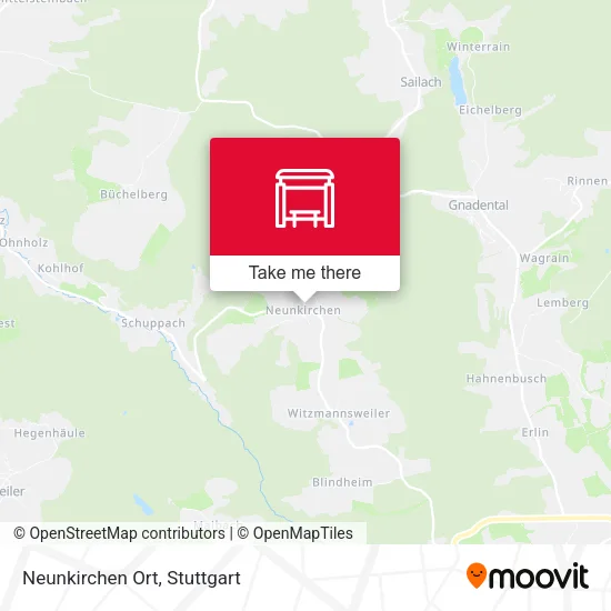 Карта Neunkirchen Ort