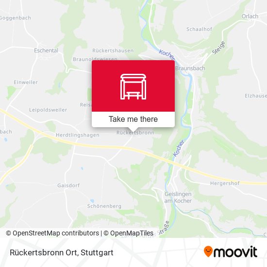 Rückertsbronn Ort map