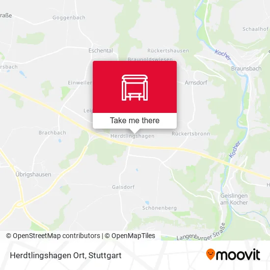 Карта Herdtlingshagen Ort