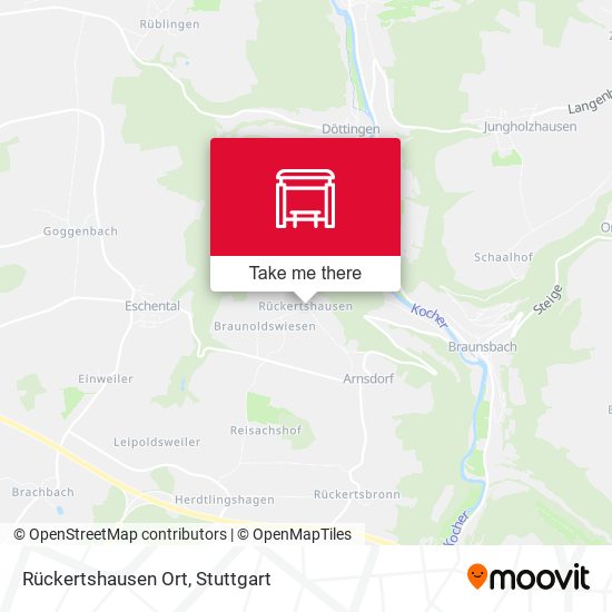 Карта Rückertshausen Ort
