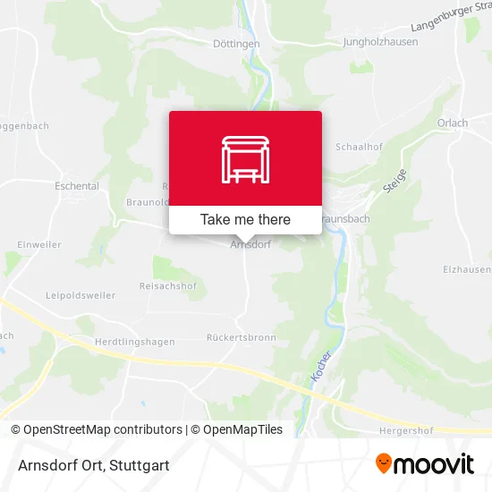 Карта Arnsdorf Ort