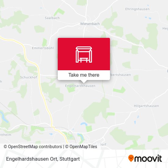 Engelhardshausen Ort map