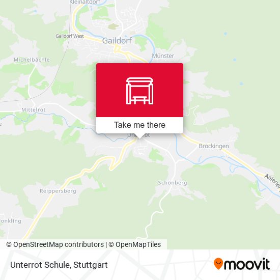 Unterrot Schule map