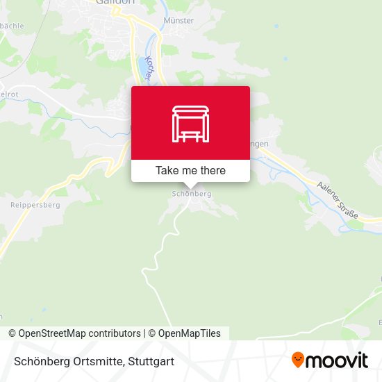 Schönberg Ortsmitte map