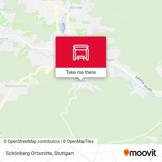 Карта Schönberg Ortsmitte