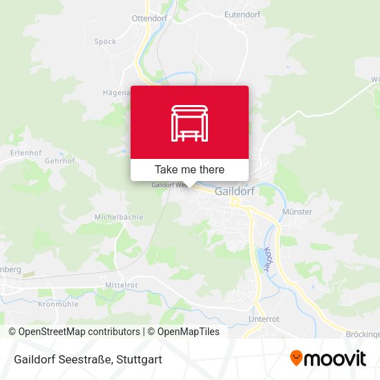 Gaildorf Seestraße map
