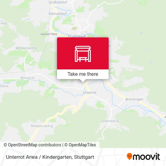 Unterrot Arwa / Kindergarten map
