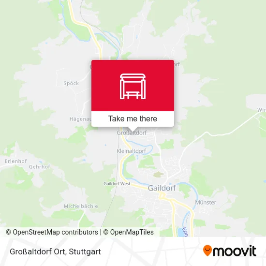 Карта Großaltdorf Ort
