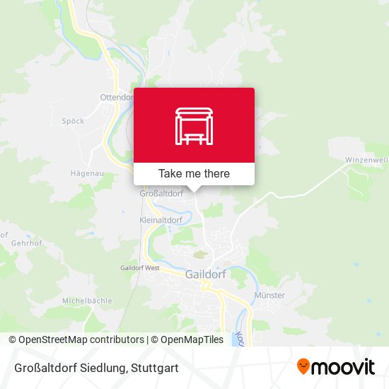 Карта Großaltdorf Siedlung