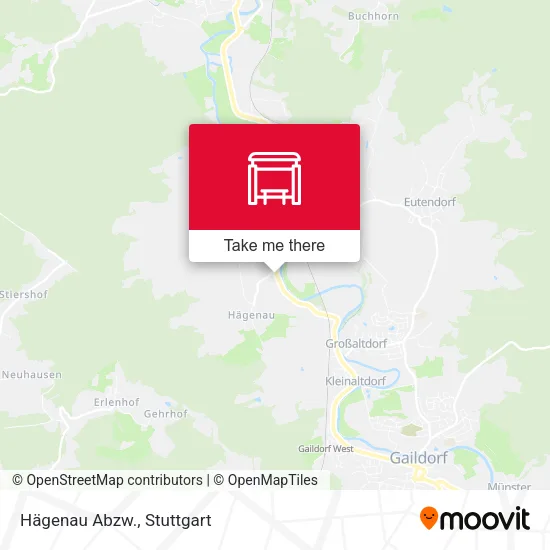 Карта Hägenau Abzw.