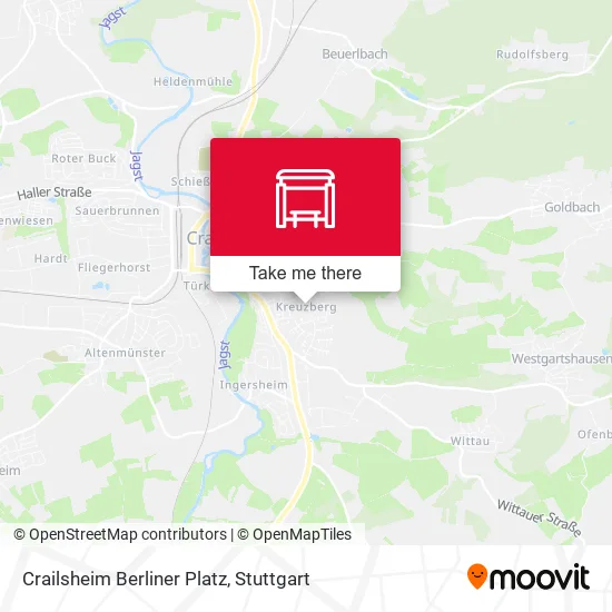 Карта Crailsheim Berliner Platz