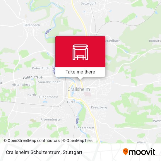 Crailsheim Schulzentrum map