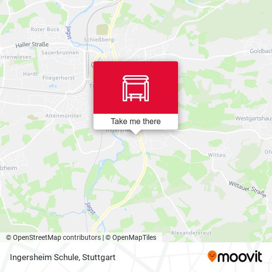 Карта Ingersheim Schule