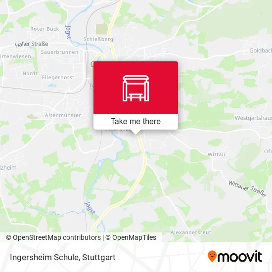 Карта Ingersheim Schule