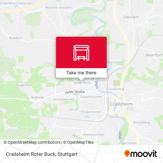 Карта Crailsheim Roter Buck