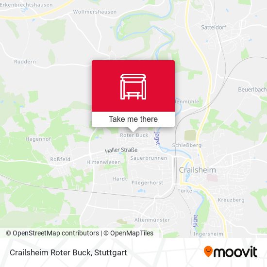 Карта Crailsheim Roter Buck