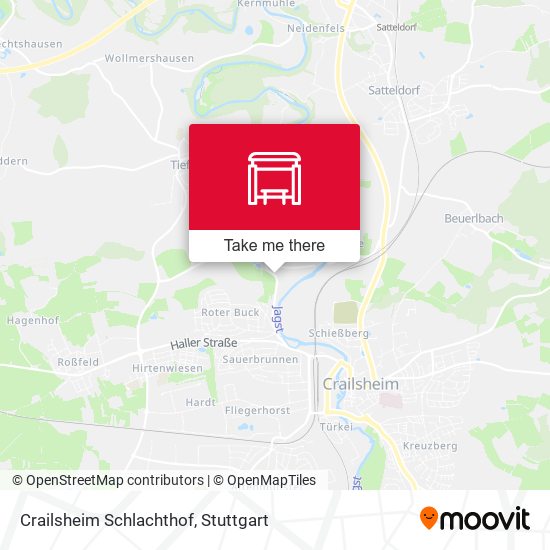 Crailsheim Schlachthof map