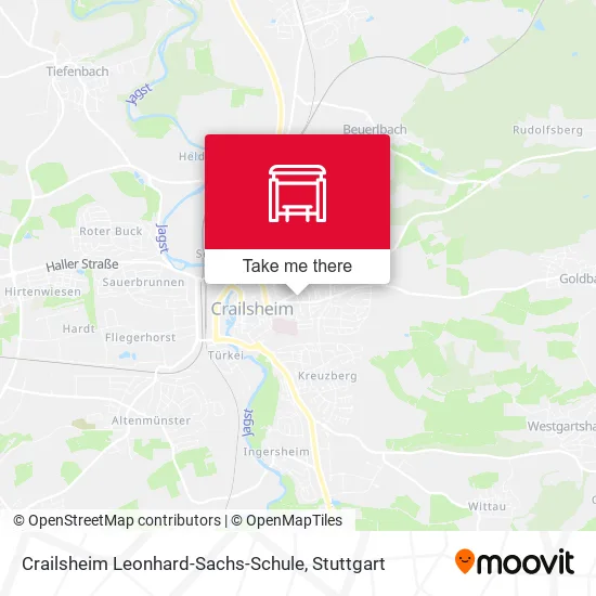 Карта Crailsheim Leonhard-Sachs-Schule