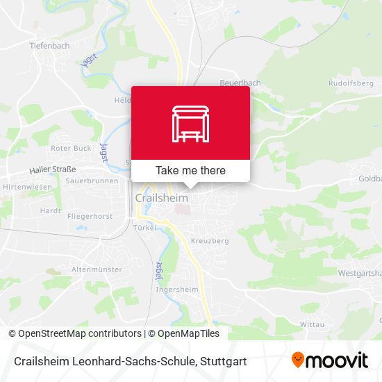 Карта Crailsheim Leonhard-Sachs-Schule