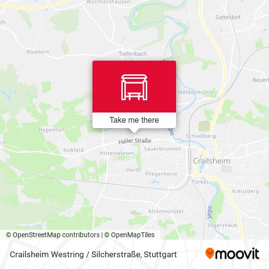 Crailsheim Westring / Silcherstraße map