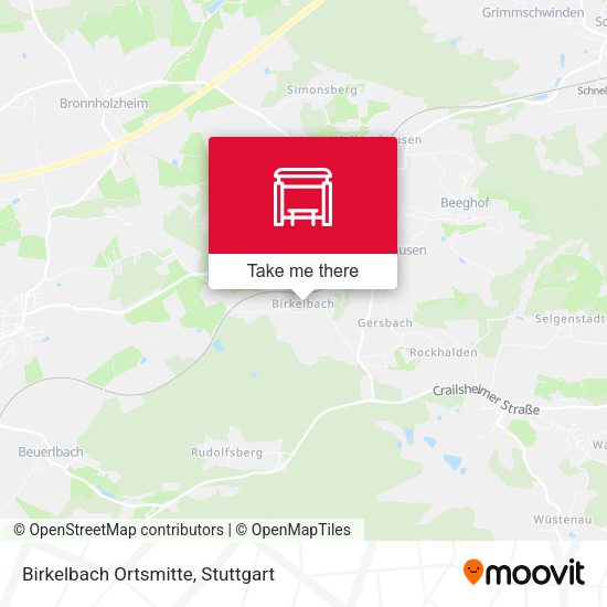 Birkelbach Ortsmitte map