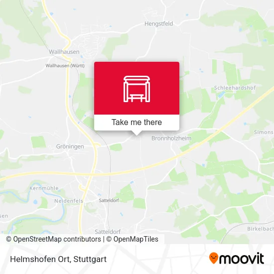 Карта Helmshofen Ort