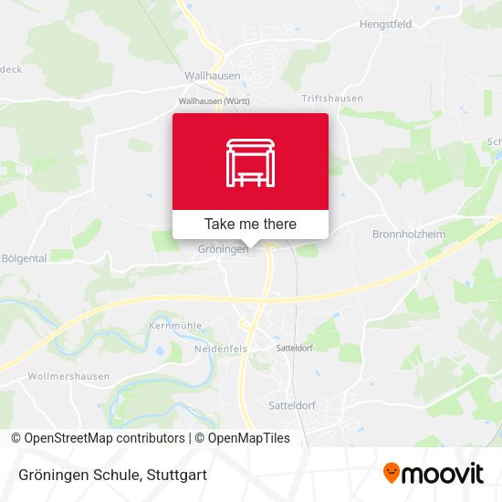 Gröningen Schule map