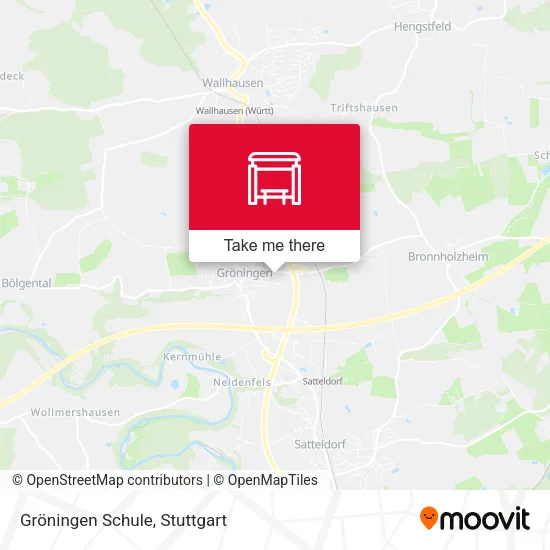 Карта Gröningen Schule