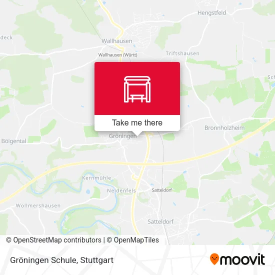 Карта Gröningen Schule